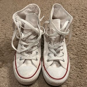 White high top converse